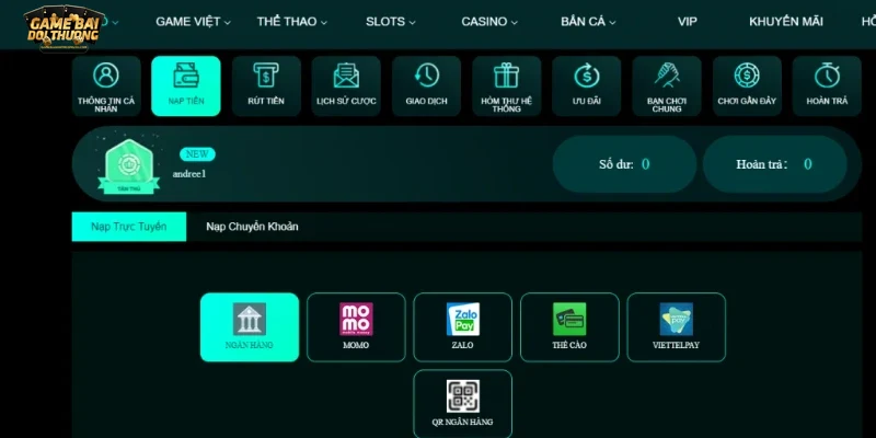  Ý nghĩa và vai trò của việc nạp tiền game bài đổi thưởng